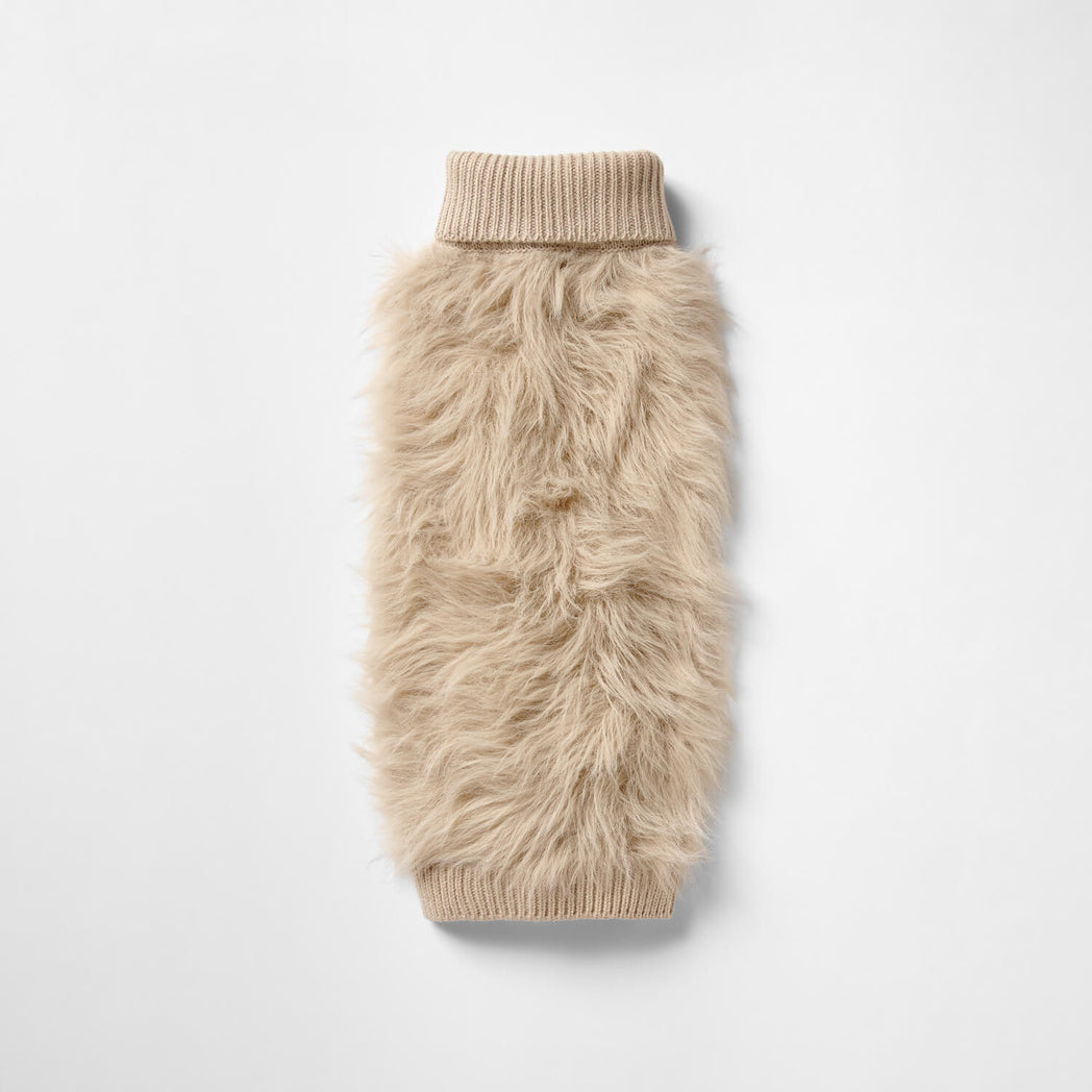 Snooza Wear Soft Fur Knit Dog Jumper