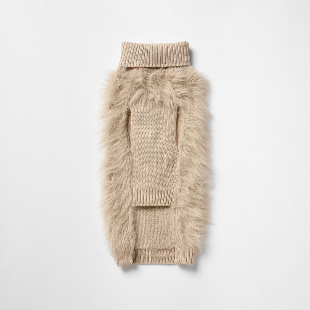 Snooza Wear Soft Fur Knit Dog Jumper