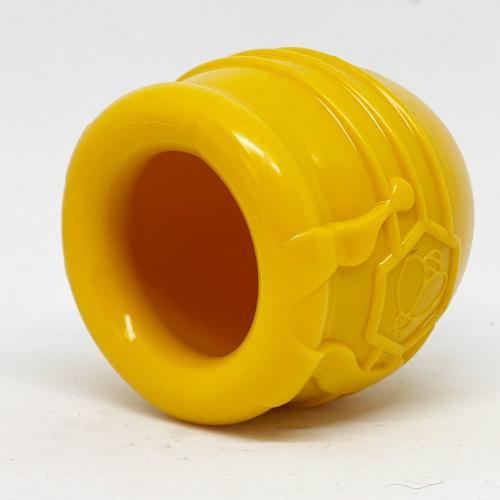 SodaPup Honey Pot Durable PUP-X Treat Dispenser & Enrichment Toy -- Yellow New
