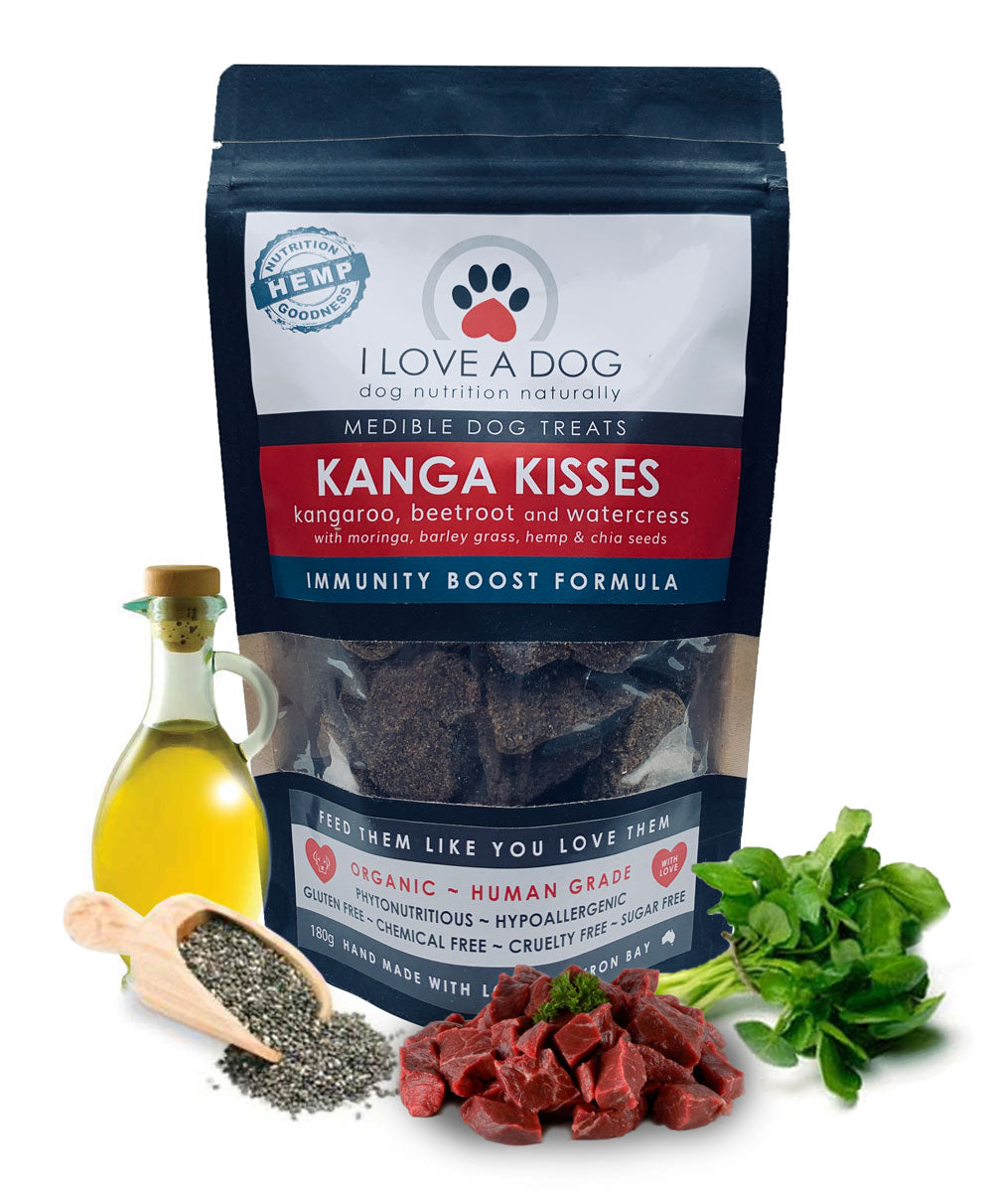 I Love a Dog Kanga Kisses Health Dog Treat