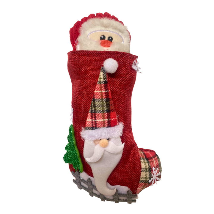Muddy Paw Friends Christmas Toy Gift Pack -3 Toys with Christmas Stocking