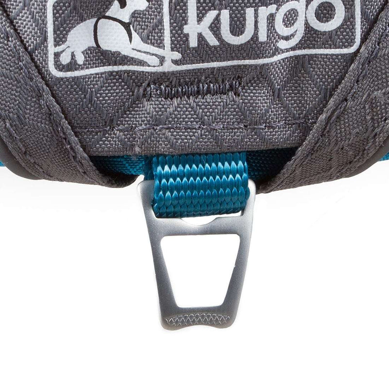 Kurgo Journey Air Dog Harness in Grey and Black