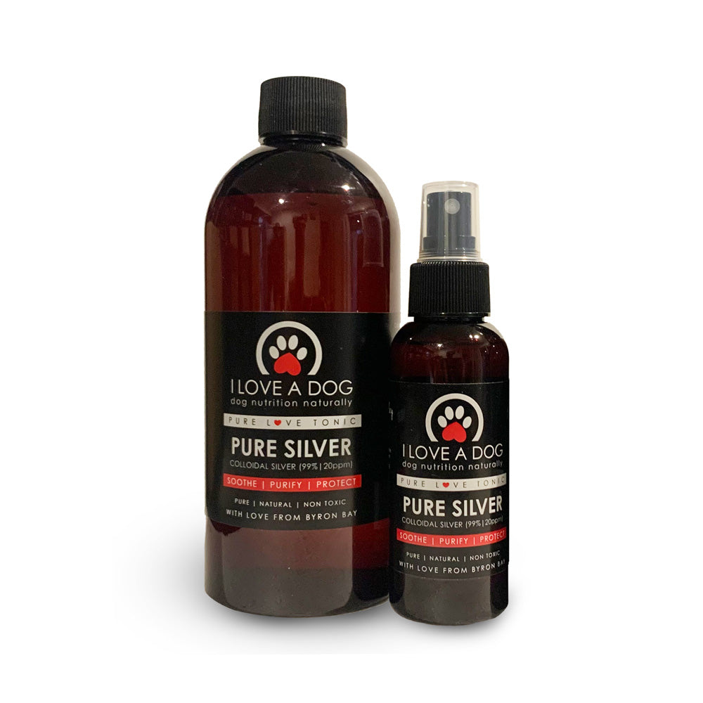 I Love a Dog Pure Silver Colloidal Spray for Dogs and Cats