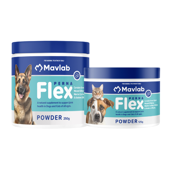 Mavlab PernaFlex Joint Health Supplement Powder for Dogs and Cats