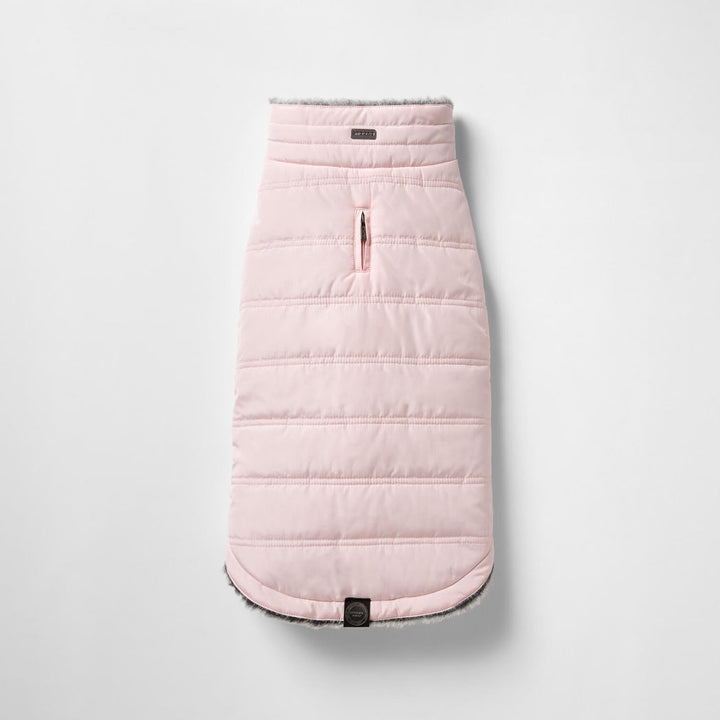 Snooza Wear Puffer Dog Coat in Pink