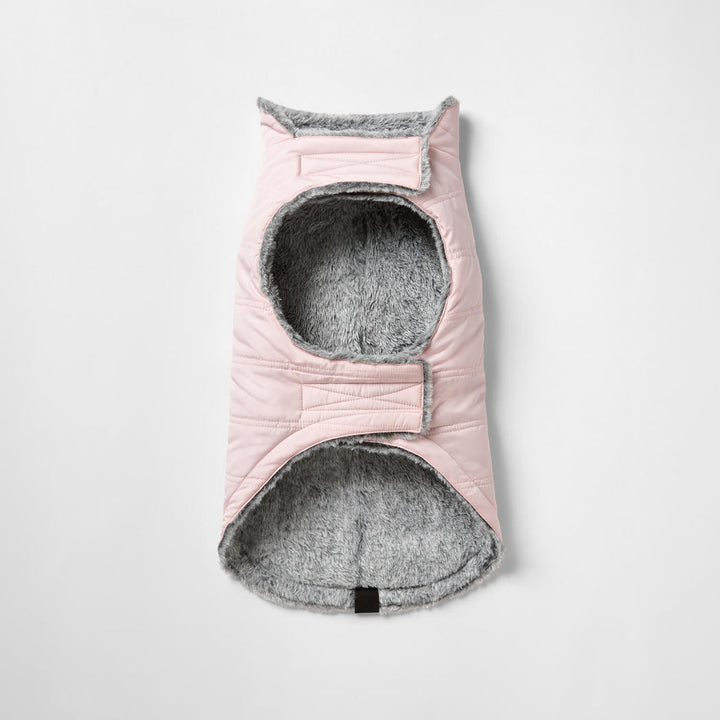 Snooza Wear Puffer Dog Coat in Pink
