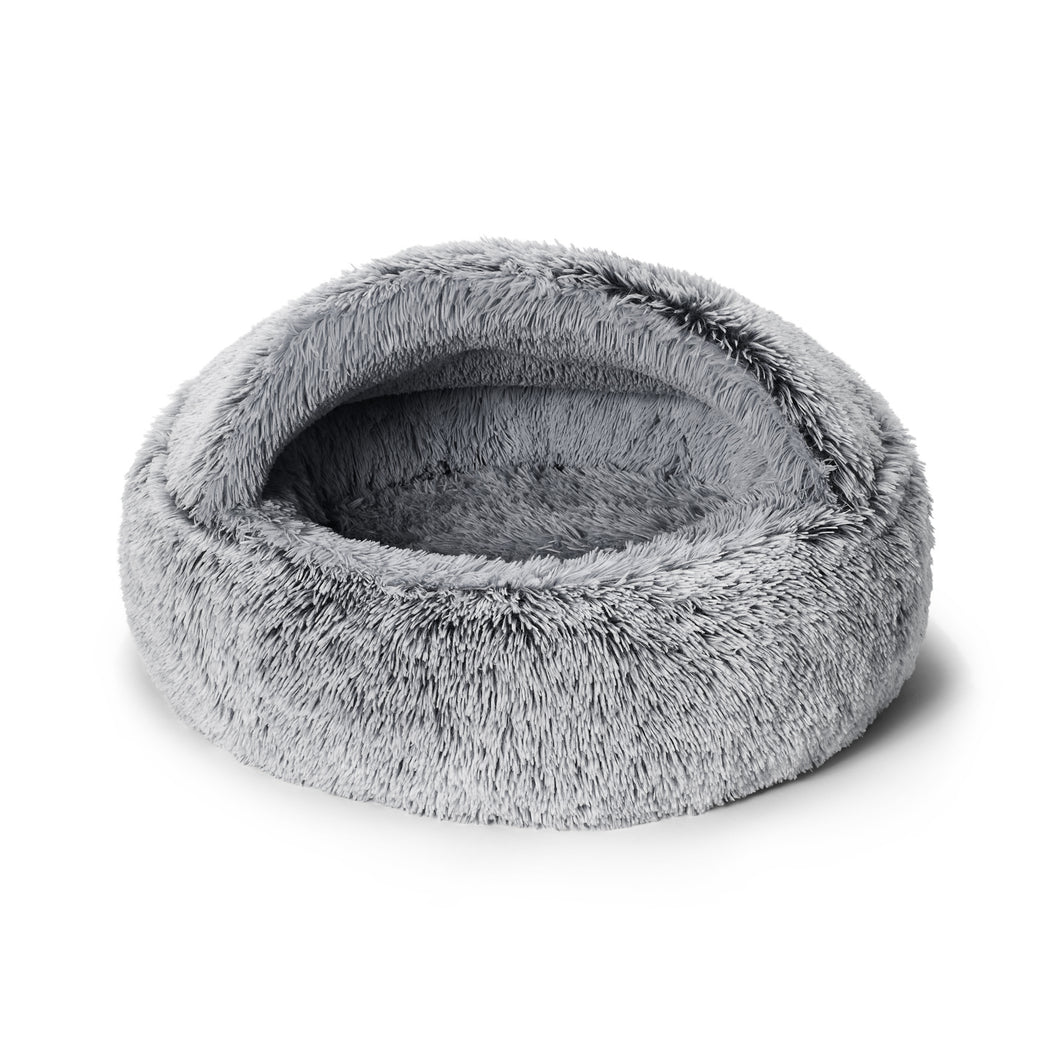 Snooza Calming Hoodie Cuddler For Dog and Cat -- Silver Fox