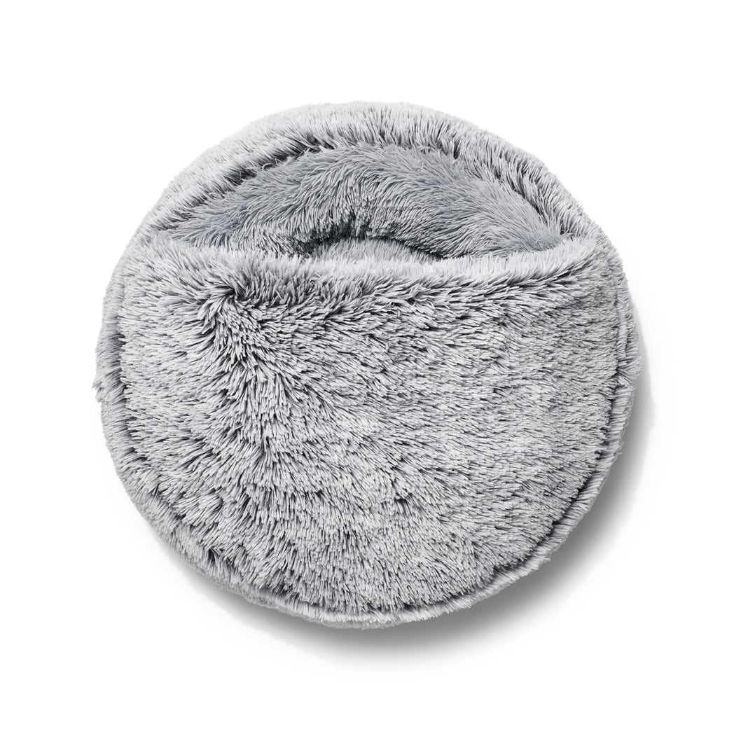 Snooza Calming Hoodie Cuddler For Dog and Cat -- Silver Fox