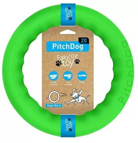 PitchDog Safe and durable Fetch Ring - Dog Toy
