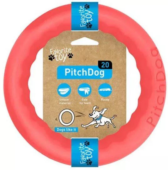 PitchDog Safe and durable Fetch Ring - Dog Toy