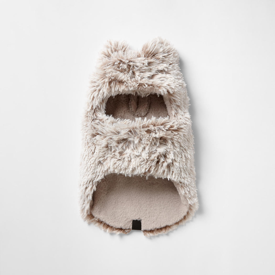 Snooza Wear Shag Faux Fur Dog Coat in Mink