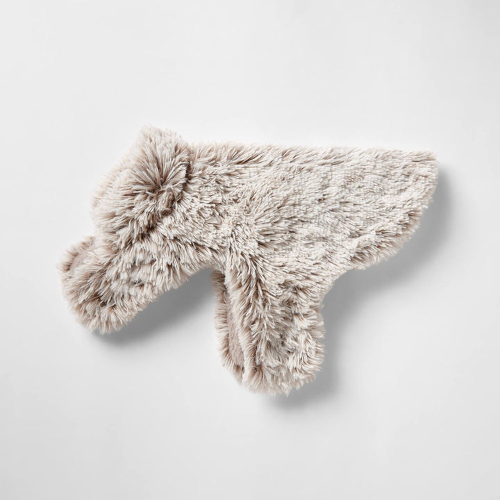 Snooza Wear Shag Faux Fur Dog Coat in Mink