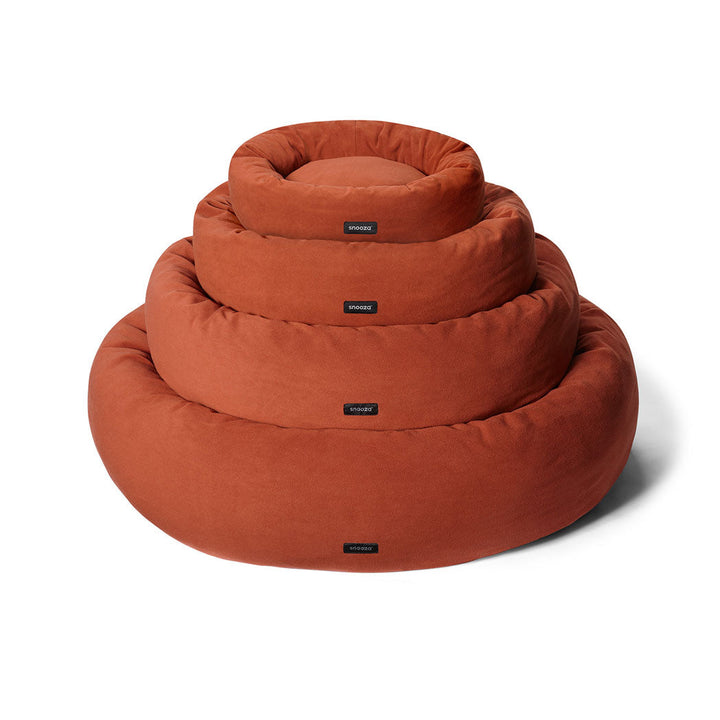 Snooza Self-Warming Polar Fleece Cuddler in Rust