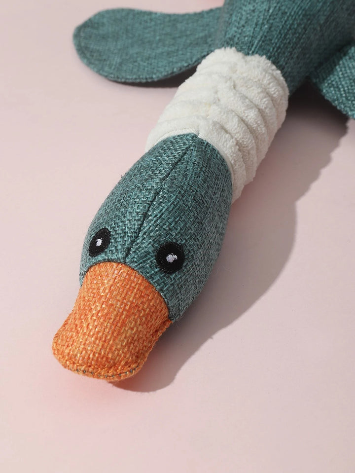 Muddy Paw Friends Cartoon Duck Chew Squeaky Toy for Dogs