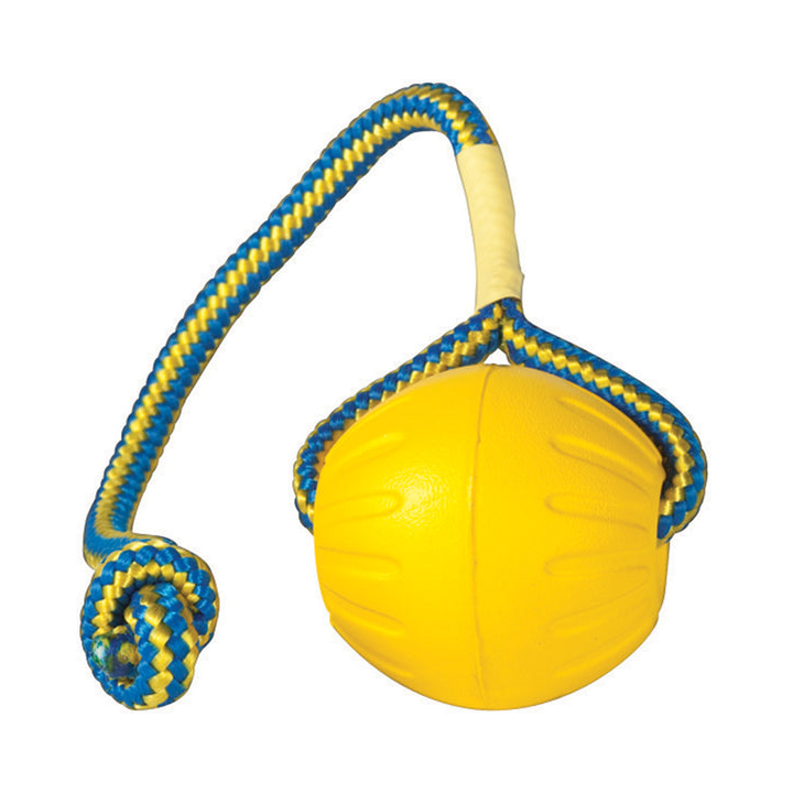 Starmark Swing n’ Fling Durafoam Fetch Ball For Dogs