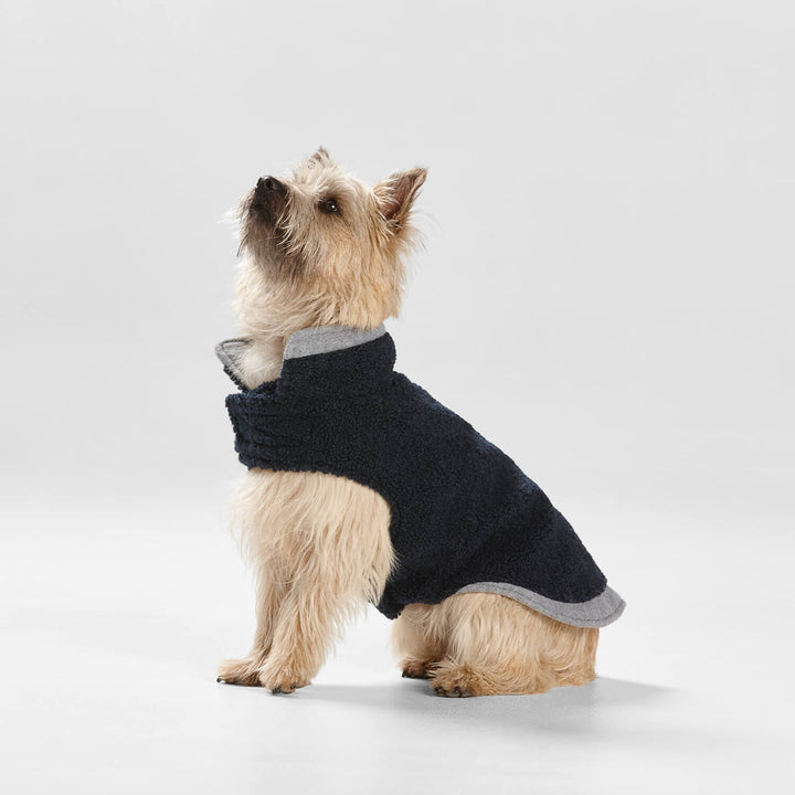 Snooza Wear Teddy Dog Coat with Double Collar and Hem