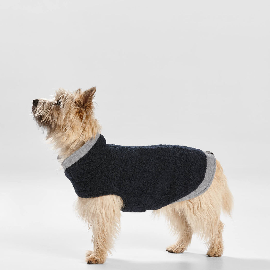 Snooza Wear Teddy Dog Coat with Double Collar and Hem