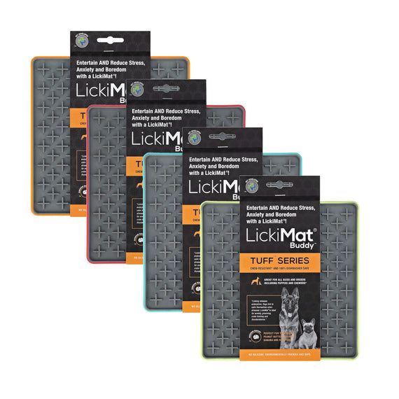 LickiMat Tuff Buddy Slow Feeder For Small and Medium Dogs