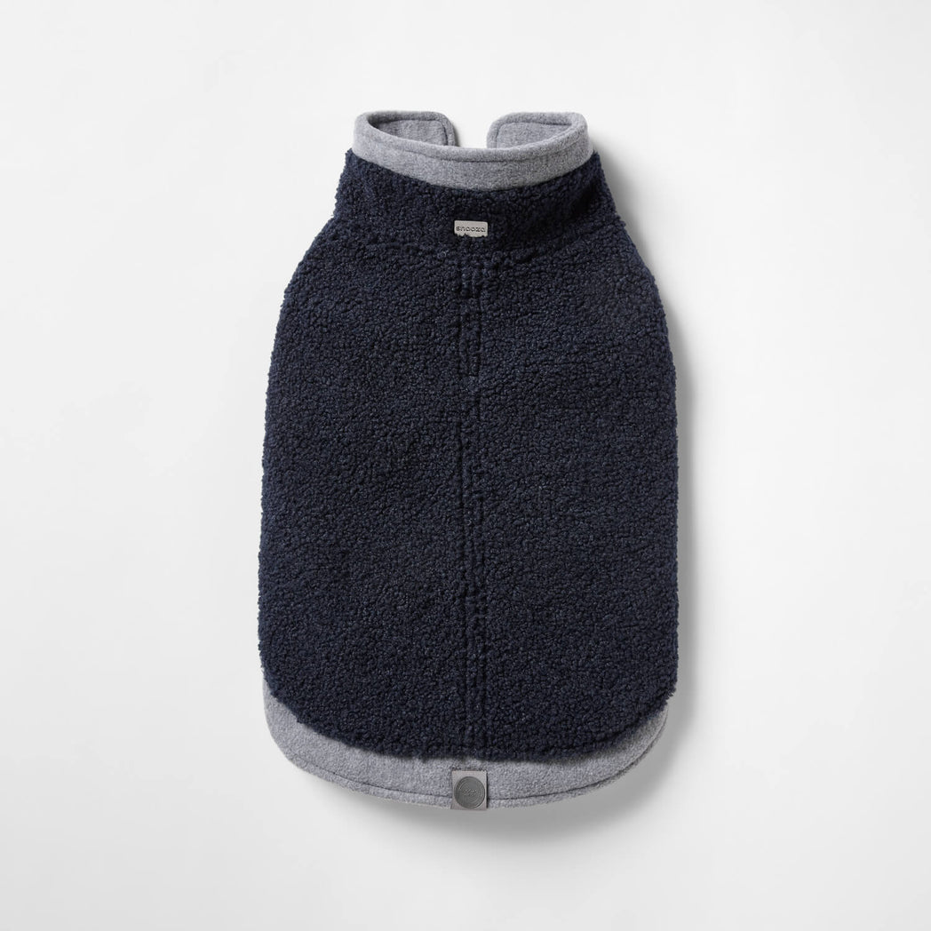 Snooza Wear Teddy Dog Coat with Double Collar and Hem