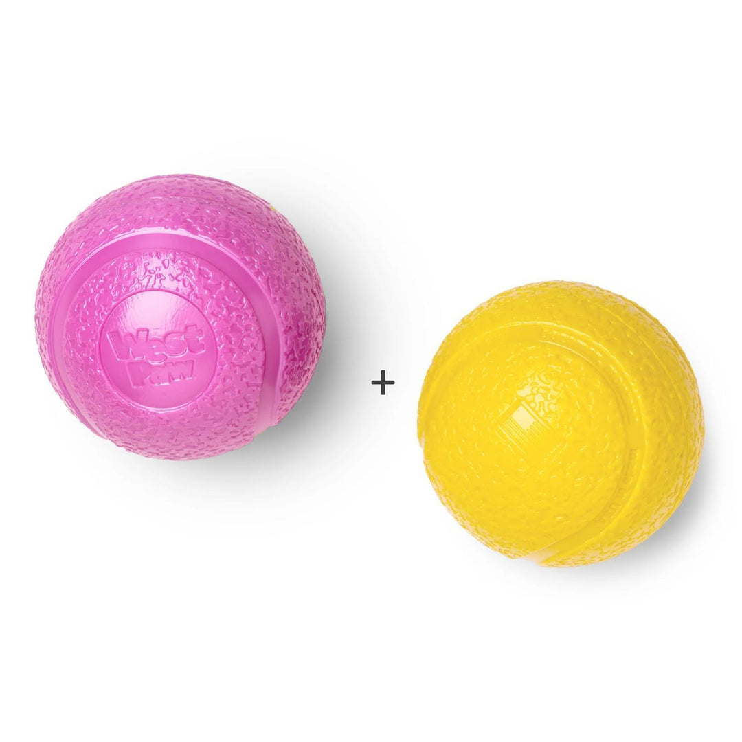 West Paw Boundr Fetch Dog Toys - Pack of 2 Balls