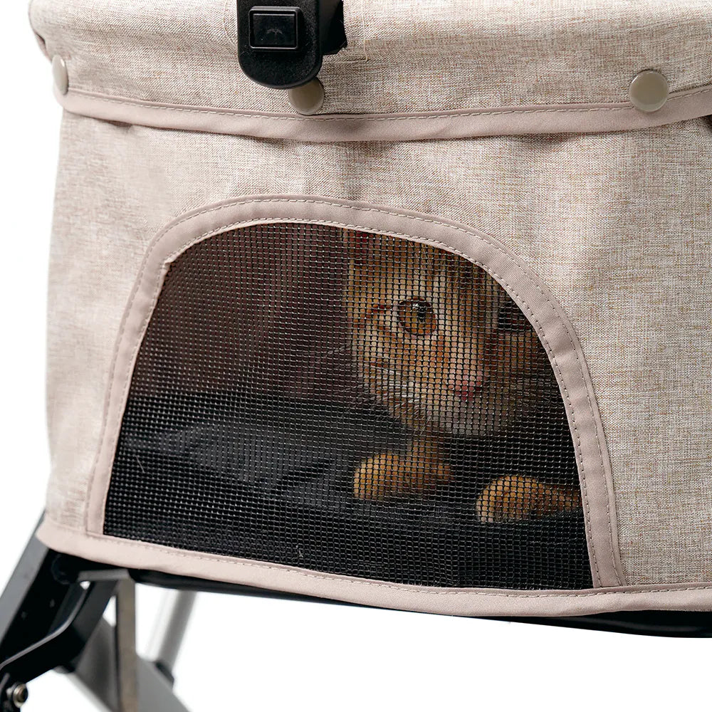 Ibiyaya Speedy Fold Pet Buggy Evolution - NEW & IMPROVED Pet Stroller Up to 20Kg