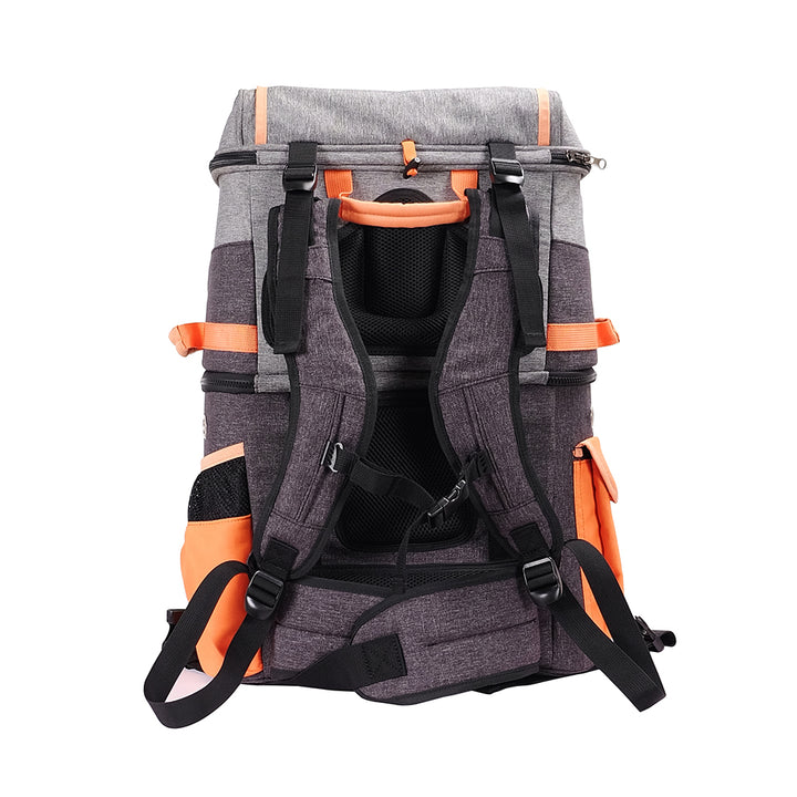 Ibiyaya Two-tier Pet Backpack Up to 12kg