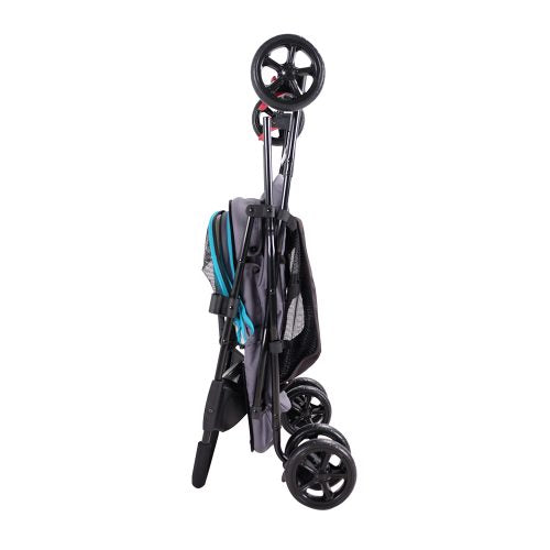 Ibiyaya Easy Strolling Pet Buggy Up to 20kg -- Simple Gray