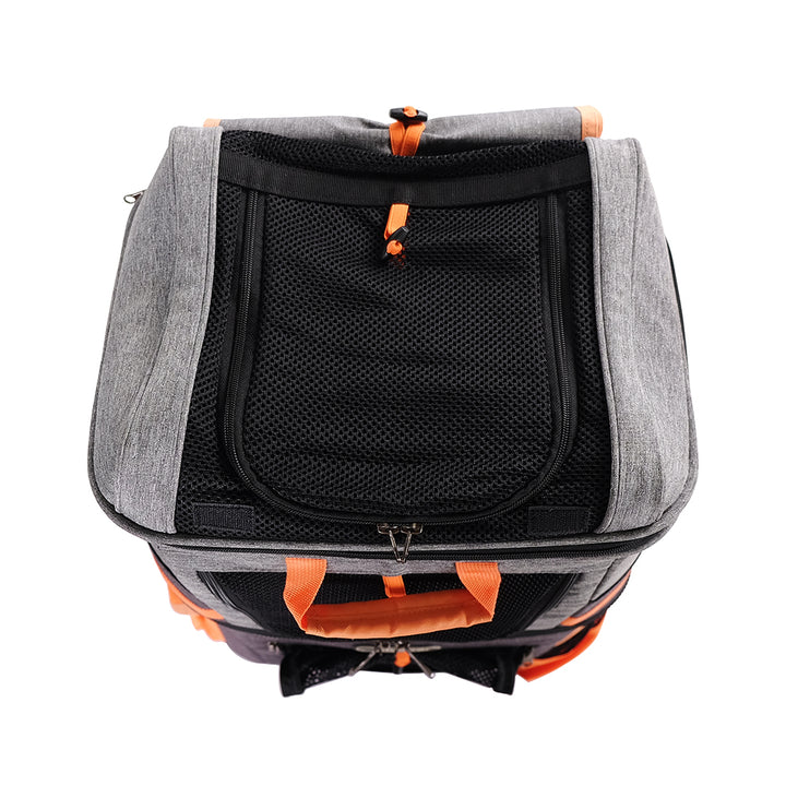Ibiyaya Two-tier Pet Backpack Up to 12kg