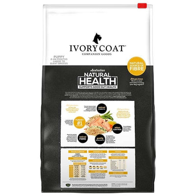 Ivory Coat Healthy Gut Large Breed Pupppy Turkey & Brown Rice Dog Food - Muddy Paw Shop