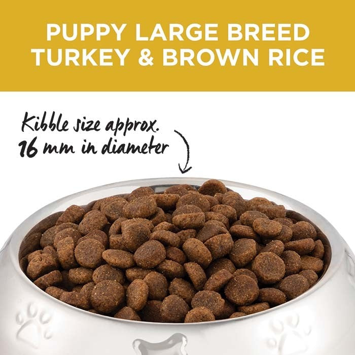 Ivory Coat Healthy Gut Large Breed Pupppy Turkey & Brown Rice Dog Food - Muddy Paw Shop