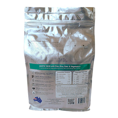 LifeWise BIOTIC SKIN with fish, rice, oats & vegetables - Muddy Paw Shop