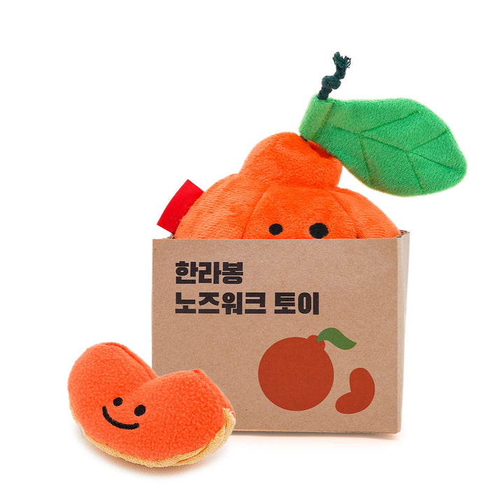 Boredom Buster Pet The Orange Sniff and Seek Interactive Toy for Dogs