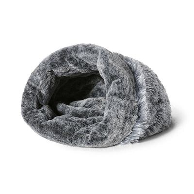 Snooza The Cat Bed Silver Fox -- Convertible & Reversible