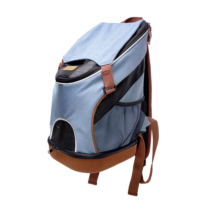 Ibiyaya New Denim Fun Lightweight Pet Backpack Up to 5kg