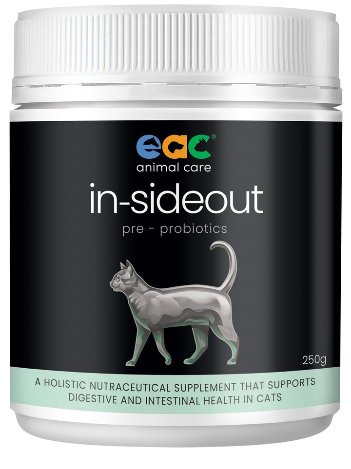 EAC in-sideout Pre & Probiotic Natural Nutraceutical Supplement For Cats