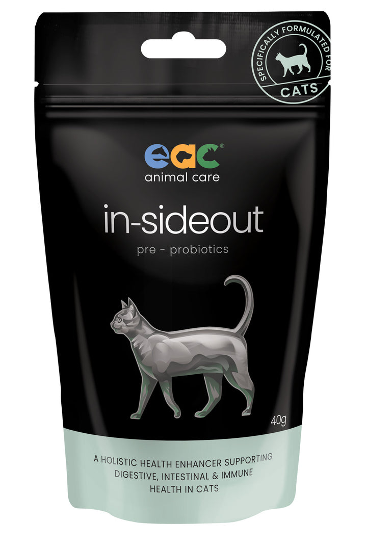 EAC in-sideout Pre & Probiotic Natural Nutraceutical Supplement For Cats