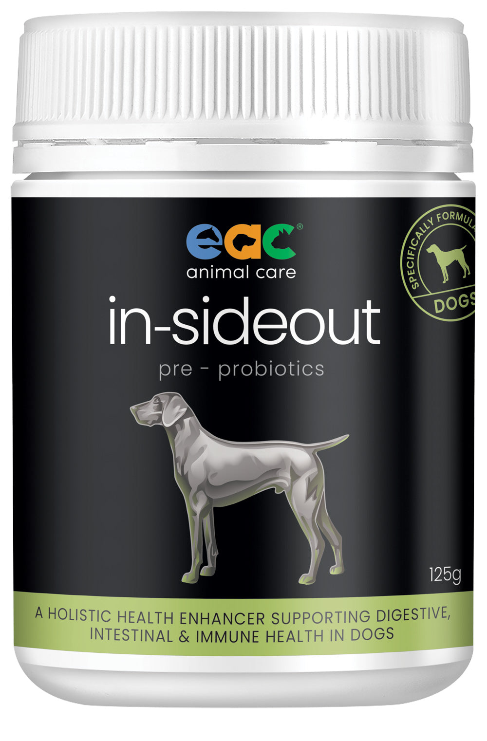 EAC in-sideout Pre & Probiotic Natural Nutraceutical Supplement For Dogs