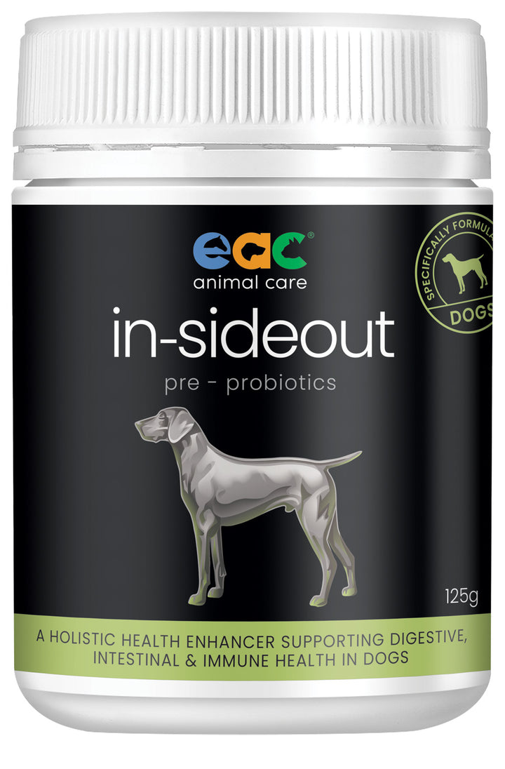 EAC in-sideout Pre & Probiotic Natural Nutraceutical Supplement For Dogs