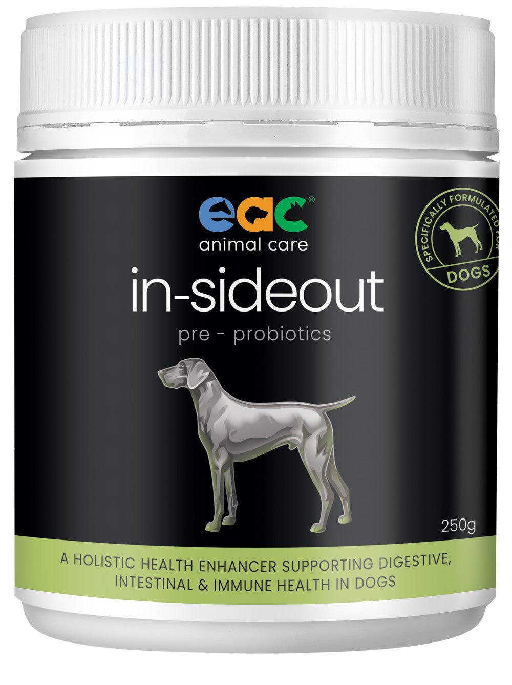 EAC in-sideout Pre & Probiotic Natural Nutraceutical Supplement For Dogs