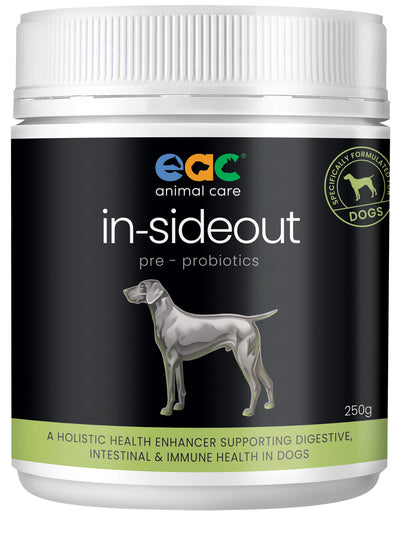 EAC in-sideout Pre & Probiotic Natural Nutraceutical Supplement For Dogs