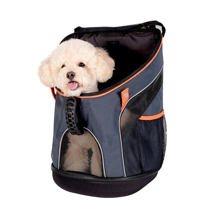 Ibiyaya Ultralight Pro Backpack Carrier for Dogs & Cats Up to 7kg -- Navy Blue