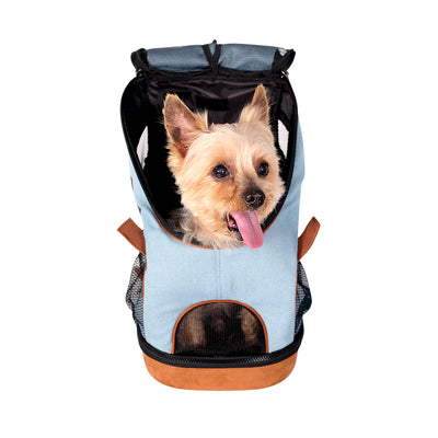 Ibiyaya New Denim Fun Lightweight Pet Backpack Up to 5kg