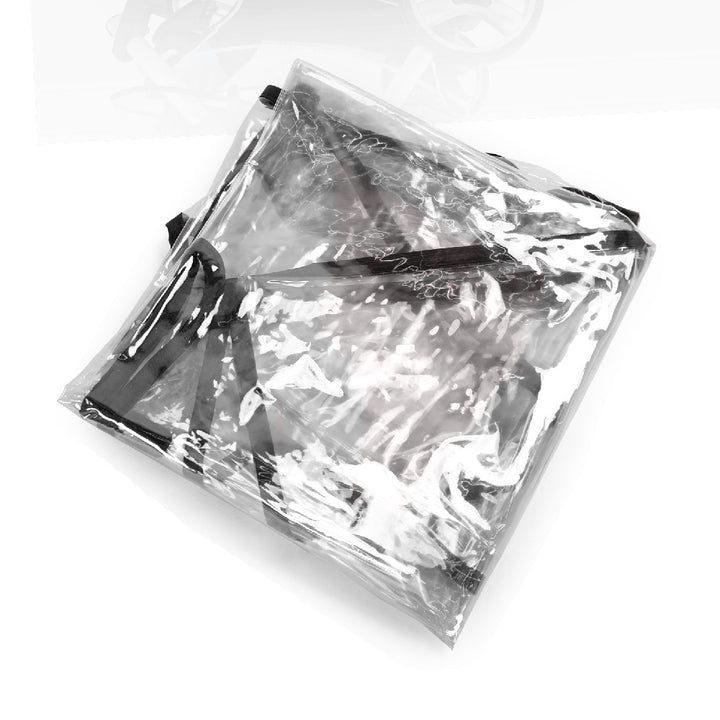 IBIYAYA Universal Pet Stroller Rain Cover for Turbo, EVA ,Speedy Fold,Double Decker,Cloud 9 and more models