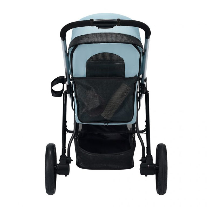 Ibiyaya The Beast 3-Wheel All-Terrain Pet Jogging Stroller Up To 25Kg - Flash Grey