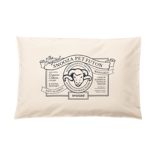 Snooza Organic Cotton Pet Futon--Natural