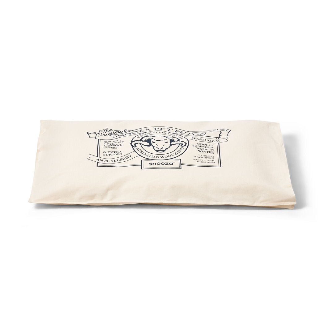 Snooza Organic Cotton Pet Futon--Natural