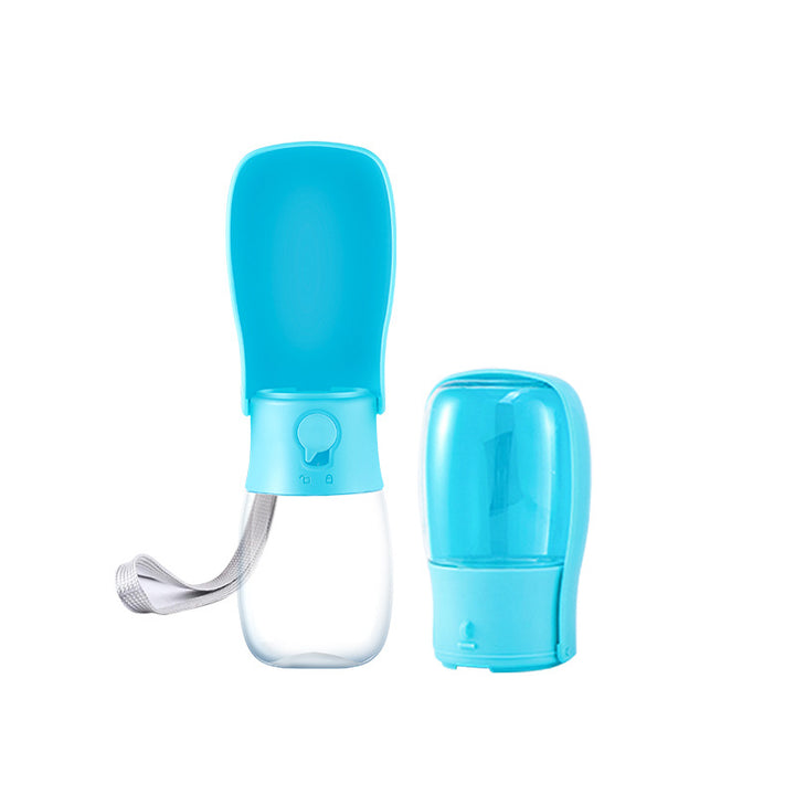 Foldable and Portable Pet Outdoor Travel Water Bottle 300ml