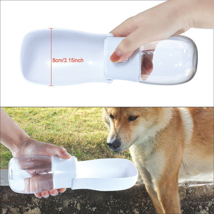 Foldable and Portable Pet Outdoor Travel Water Bottle 300ml