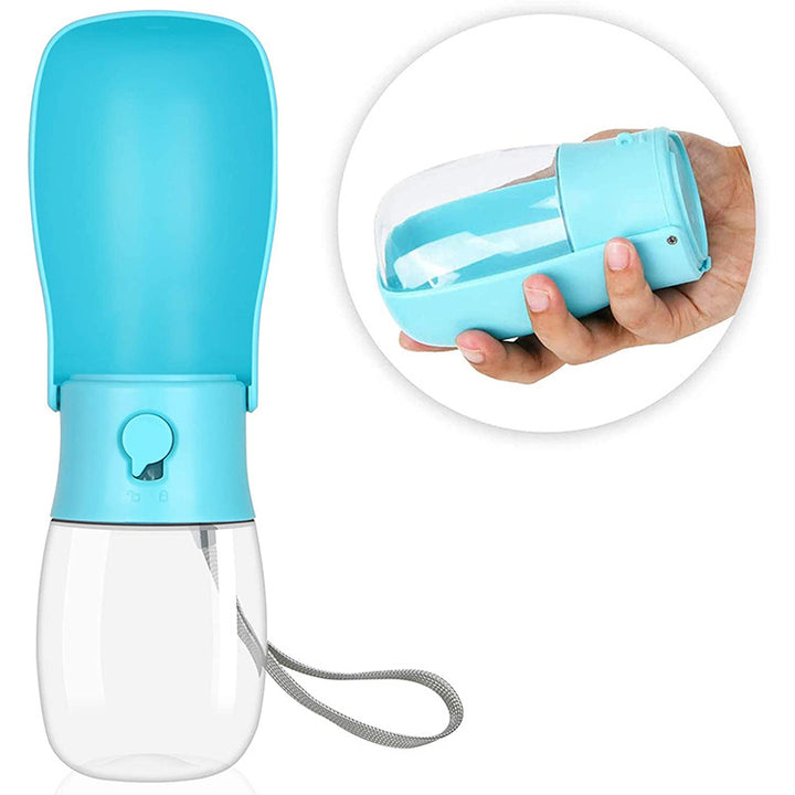 Foldable and Portable Pet Outdoor Travel Water Bottle 300ml