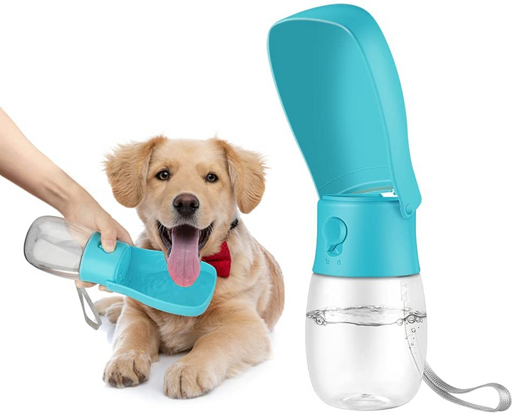 Foldable and Portable Pet Outdoor Travel Water Bottle 300ml